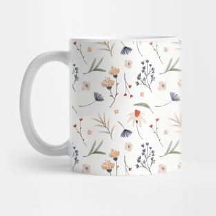 Simple watercolor flowers 4 Mug